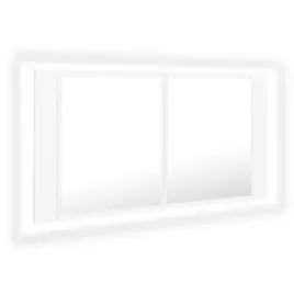 szafka-lazienkowa-z-lustrem-i-led-biala-90x12x45-cm