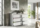 biala-komoda-140cm-6-szuflad-szerokosc-mebla-140-cm