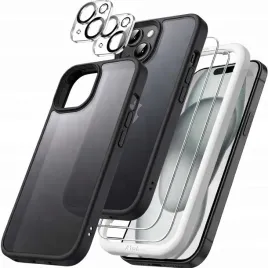jetech-zestaw-ochronny-do-iphone-15-pro-etui-frosted-black-szkla-ochronne