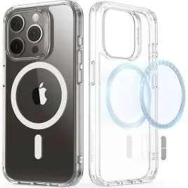 esr-classic-hybrid-case-halolock-do-iphone-15-pro-max-clear-przezroczyste