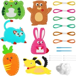 zestaw-do-tworzenia-naszywek-breloczkow-dla-dzieci-szycie-wyszywanie-12szt