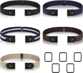 paski-do-spodni-sukienek-bez-klamry-elastyczne-ozdobne-zestaw-5-sztuk