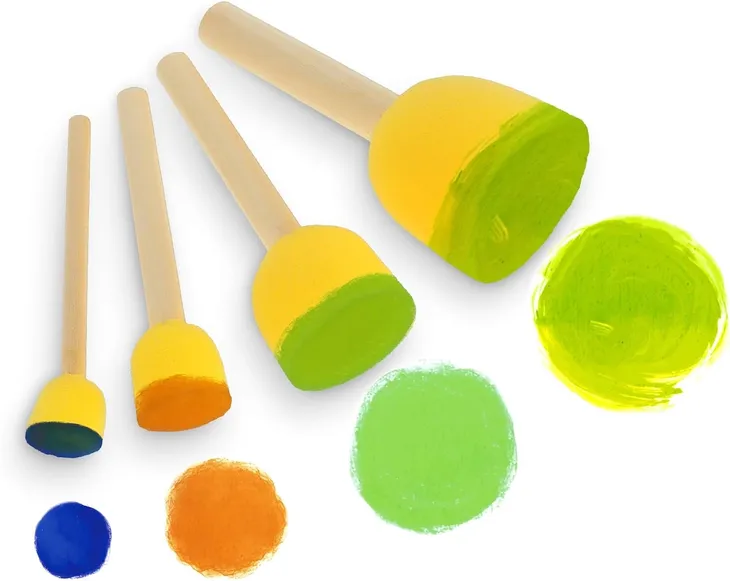 pedzelki-okragle-socool-stan-nowy-marka-bez-marki