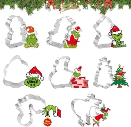 foremki-do-wycinania-piernikow-ciasteczek-grinch-srebrne-zestaw-8-sztuk