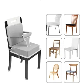 fotelik-podwyzszajacy-dla-dzieci-poduszka-oparcie-na-krzeslo-z-pasem-szare