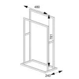 wolnostojacy-sealskin-czarny-material-wykonania-metal