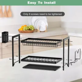 stojak-do-naczyn-poziomowy-2-poziomy-z-uchwytem-na-przybory-z-taca-ociekowa