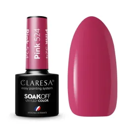 claresa-lakier-hybrydowy-malinowy-roz-pink-524