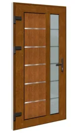 drzwi-kacprzak-105x210-drzwi-zewnetrzne-pcv-zloty-dab-lewe-z-szyba-ozdobne