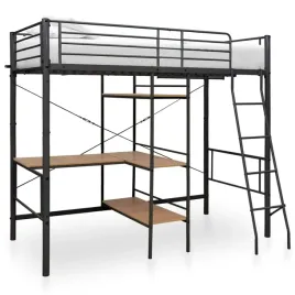 rama-lozka-pietrowego-z-biurkiem-czarna-metalowa-90-x-200-cm