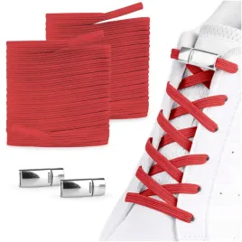 szkolne-sznurowki-bez-wiazania-czerwone