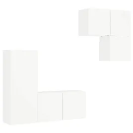 4-czesciowy-zestaw-mebli-tv-bialy-material-drewnopochodny