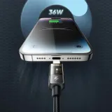 mcdodo-prism-szybki-kabel-lightning-do-iphone-18m-kolor-szary