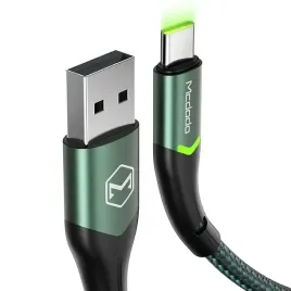 Zdjęcie produktu MCDODO KABEL USB-C SZYBKI USB TYP C 1M QC 4.0 LED