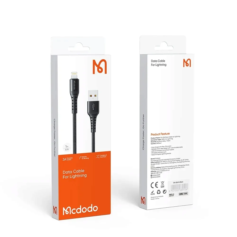 mcdodo-szybki-kabel-lightning-1m-do-iphone-x-13-14-stan-nowy