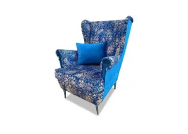 fotel-uszak-vintage-carpet-skandynawski