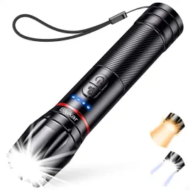 latarka-led-ladowalna-usb-c-zoom-10-trybow-2-barwy-swiatla