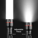 latarka-led-mini-zoom-5-trybow-z-klipsem-stan-opakowania-oryginalne
