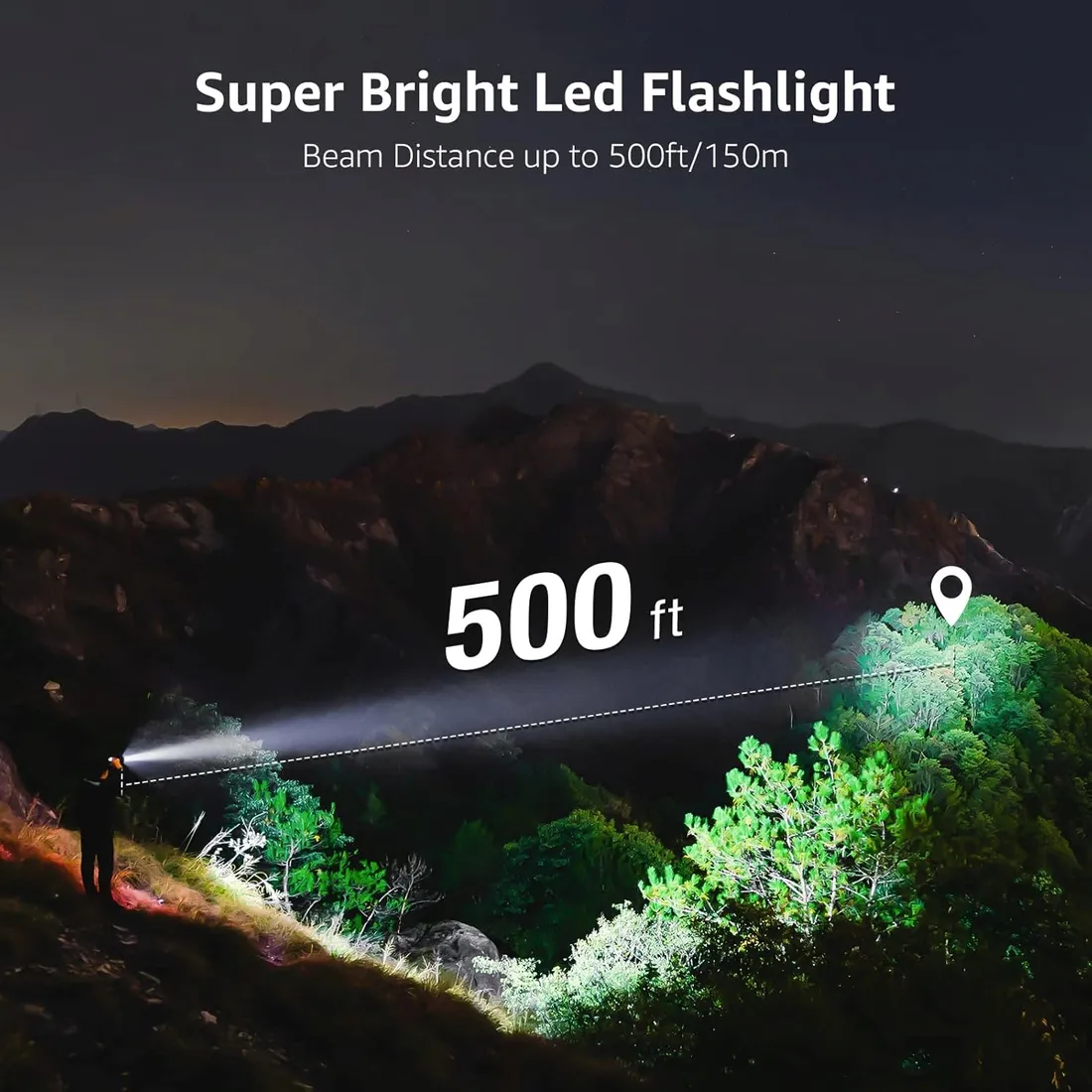 latarka-led-mini-zoom-5-trybow-z-klipsem-stan-nowy