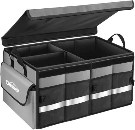 skladany-organizer-samochodowy-do-bagaznika-z-pokrywka-4-przegrody-czarny