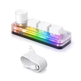klawiatura-makro-mechaniczna-rgb-3-klawisze-pokretlo-usb-c-konfigurowalna