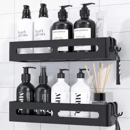 kitsure-polka-prysznicowa-bez-wiercenia-2-sztuki-czarna