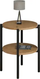 stolik-nocny-okragly-loft-z-polka-35x35x46-cm-metalowy-czarny