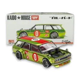 mini-gt-x-kaido-house-1-64-datsun-510-wagon-og-flo-yellow-khmg164