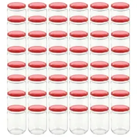 sloiki-na-dzem-230-ml-szklo-czerwona-pokrywka