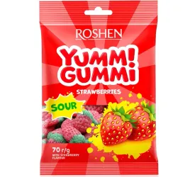 zelki-roshen-yummi-gummi-strwaberries-kwasne-truskawki-truskawkowe-70g