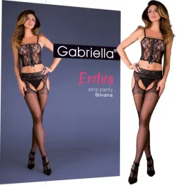 gabriella-rajstopy-strip-panty-silvana-r-3-4-nero