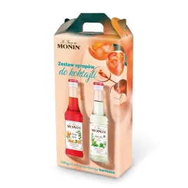 monin-set-zestaw-syropow-do-drinkow-koktajli-mojito-orange-spritz-2x250ml