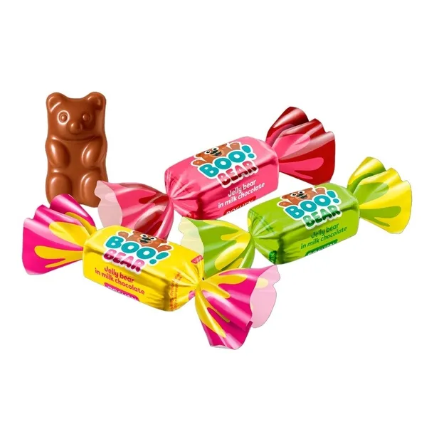 Roshen Boo! Bear Owocowe Galaretki w Czekoladzie Cukierki 1kg