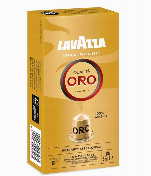 Kapsułki do Nespresso Lavazza Qualitta Oro Kawa 10 szt