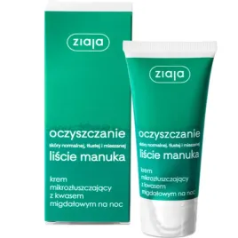 ziaja-liscie-manuka-krem-na-noc-mikrozluszczajacy
