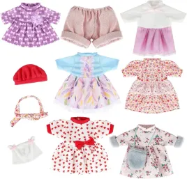 ubrania-dla-lalek-30cm-6-outfitow-sukienek-slodkich-stroj-niemowlak-prezent