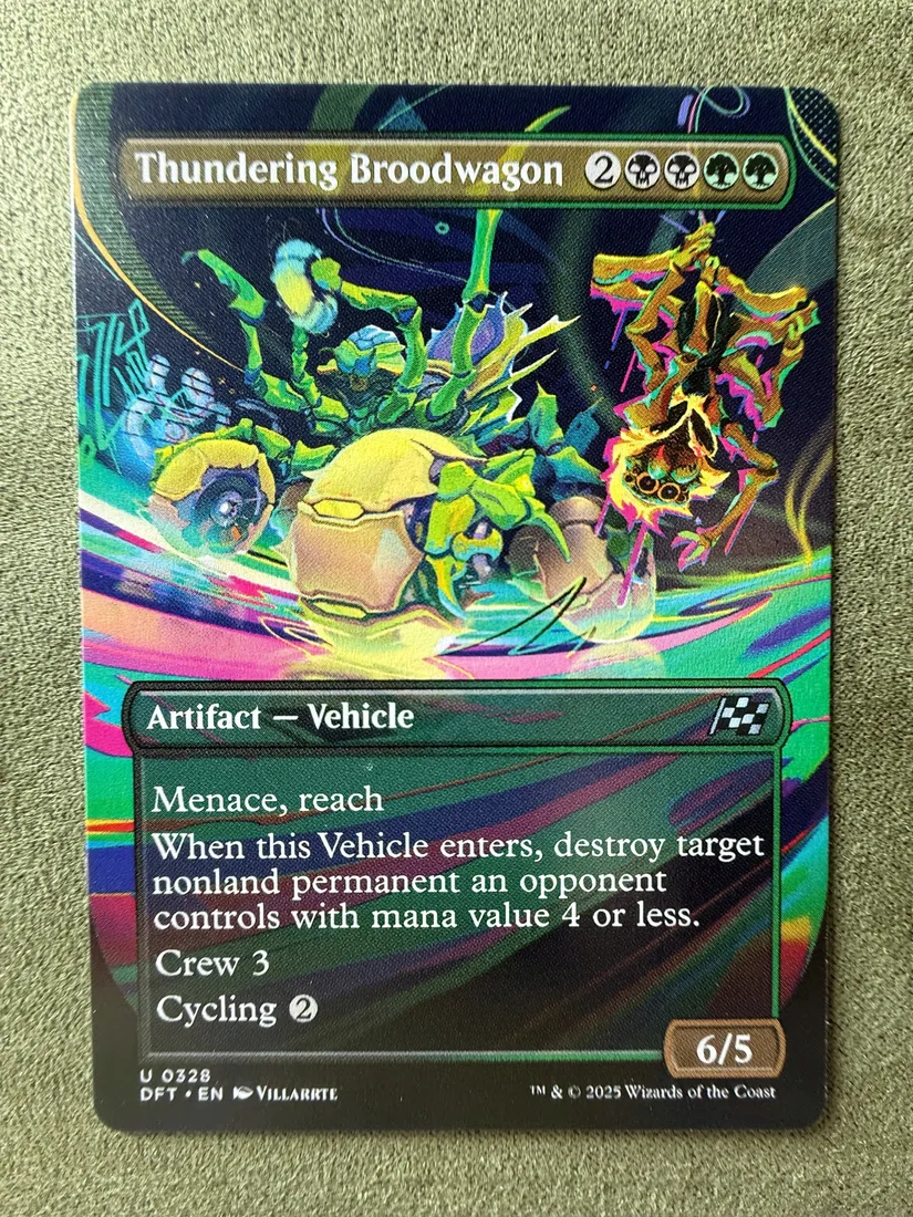 thundering-broodwagon-or-borderless-or-aetherdrift-or-nm-mtg