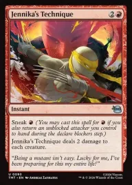 jennika-s-technique-or-foil-or-tmnt-or-nm-or-graj-jak-ninja-mtg