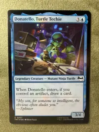 donatello-turtle-techie-foil-tmnt-0037-near-mint-mtg
