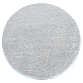 dywan-do-salonu-shaggy-jednokolorowy-bialy-kolo-kamel-60-cm