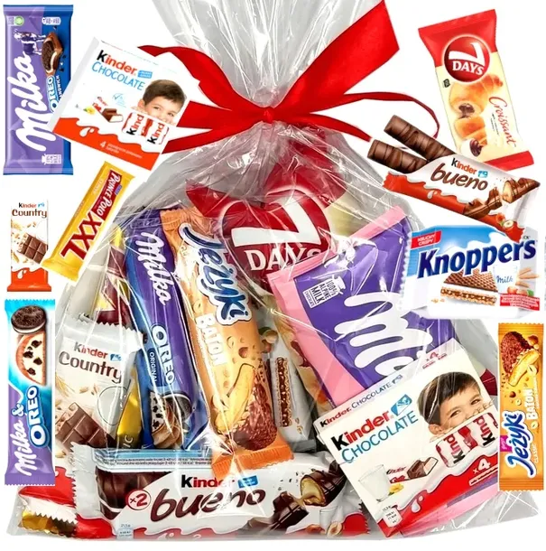 Zestaw słodyczy Kinder Milka Paczka Mikołaja XXL Święta Dla Dzieci