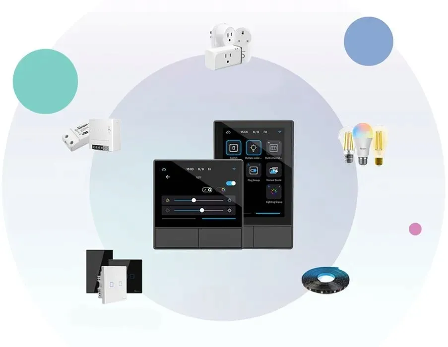 przelacznik-scienny-sonoff-nspanel-smart-scene-hmi-stan-nowy