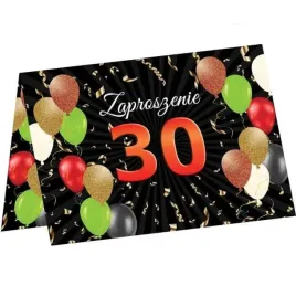 zaproszenia-urodziny-30-balony-congee-6-szt