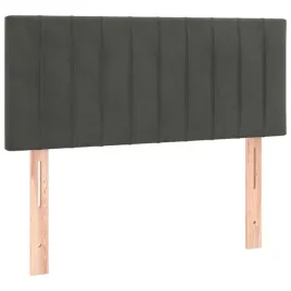 wezglowie-lozka-aksamitne-ciemnoszare-90x5x78-88-cm
