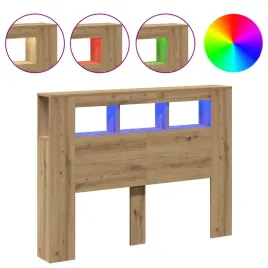 wezglowie-lozka-z-led-dab-artisan-140x185x1035-cm