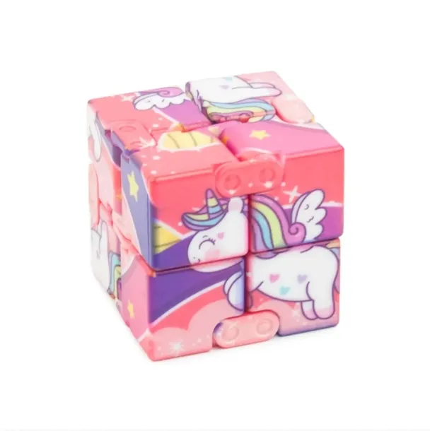 fidget-infinity-cube-kostka-logiczna-jednorozec-material-plastik