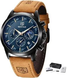 zegarek-meski-elegancki-benyar-chronograf-pudelko