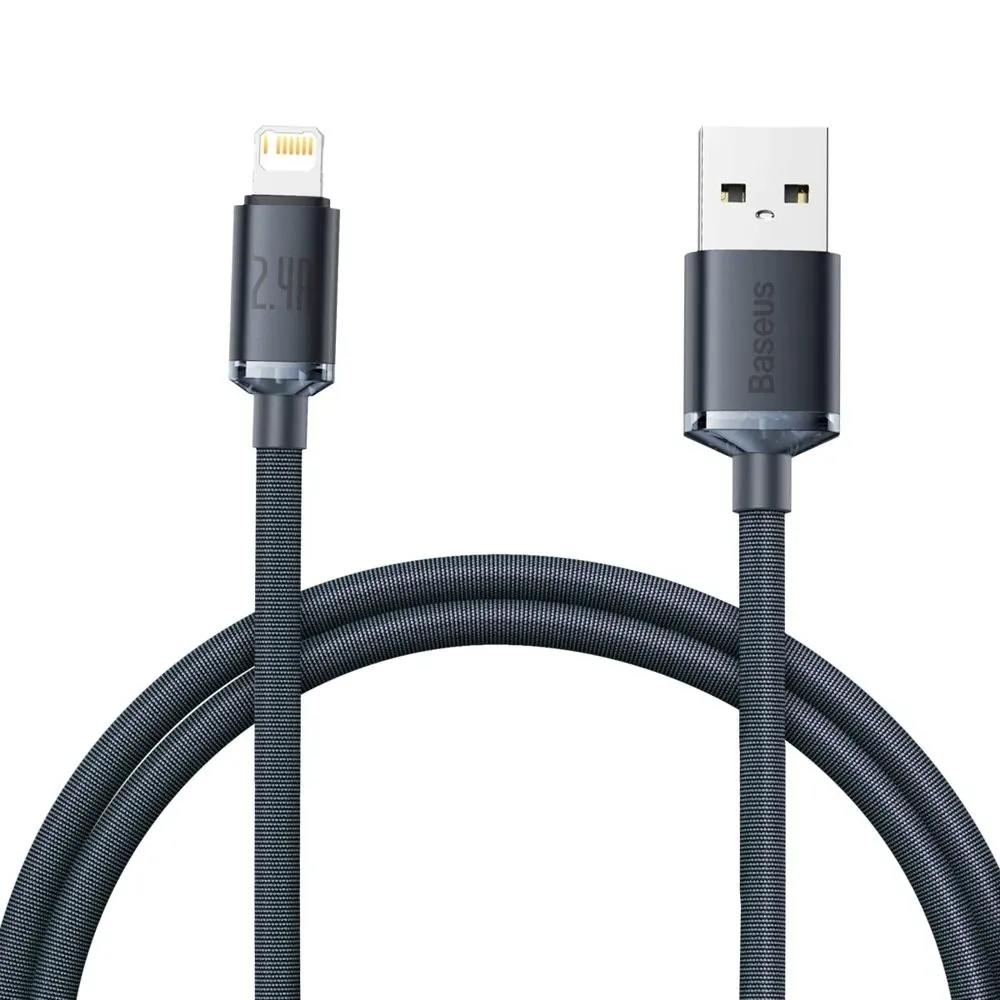 kabel-usb-do-lightning-baseus-crystal-2-4a-1-2m-czarny