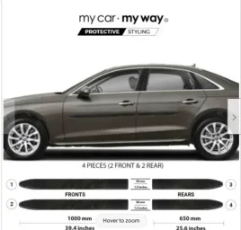 audi-a4-b9-sedan-listwy-czarne-boczne-drzwi