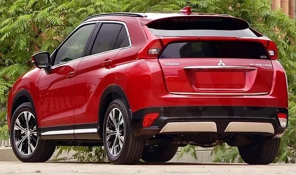 mitsubishi-eclipse-cross-listwa-chrom-na-klape-stan-nowy